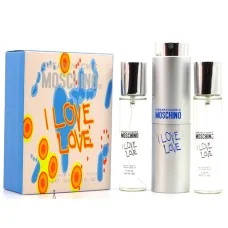 Travel Набор Moschino I Love Love - 3*20ML